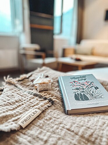 Stilvoll Wohnen Buch in einer gemütlichen Unterkunft vom Hotel Victoria in Meiringen