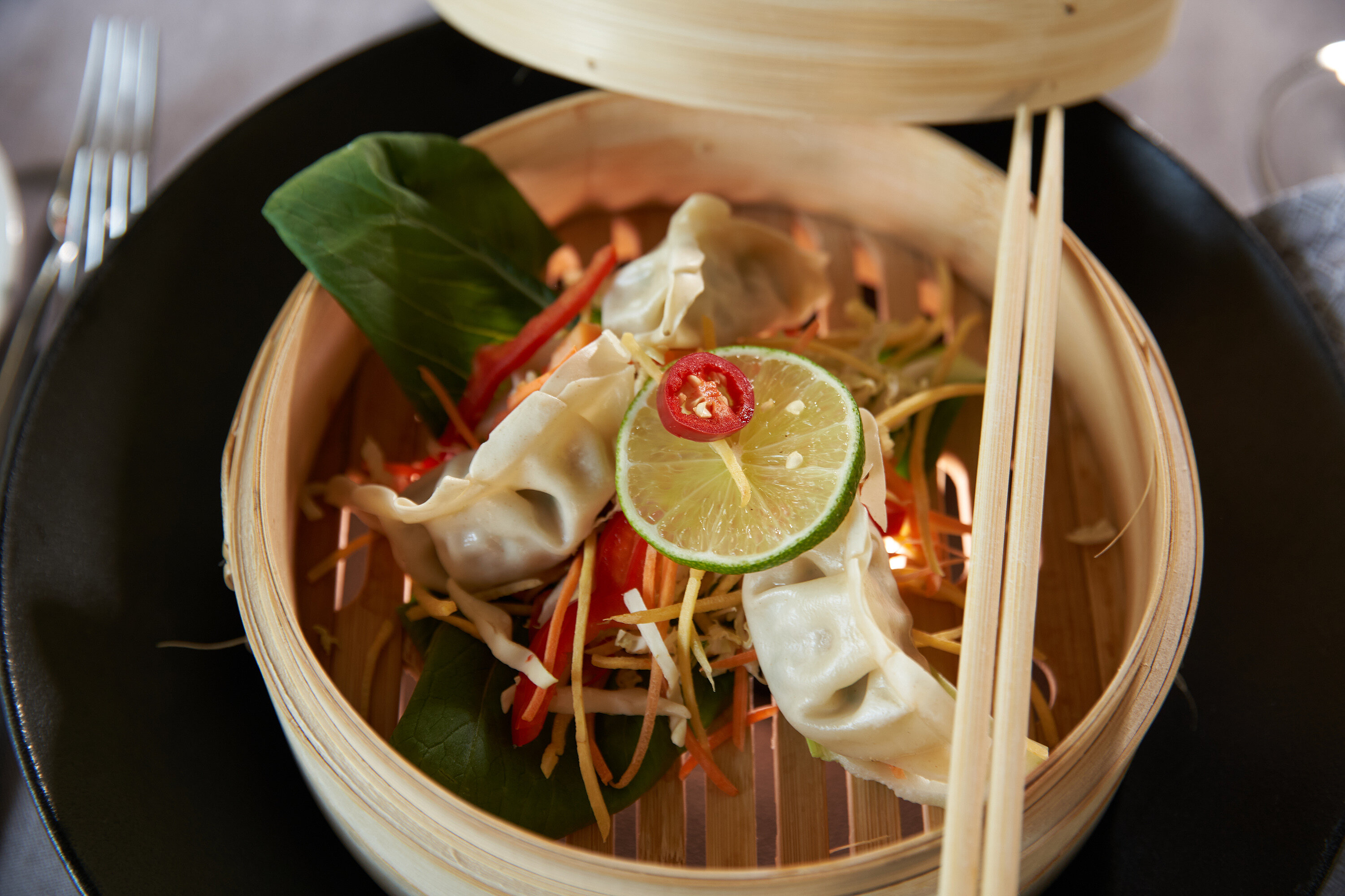 Gericht im Restaurant im Hotel Victoria Meiringen