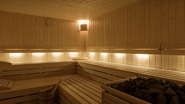 Sauna im Fitness Wellness Center Meiringen