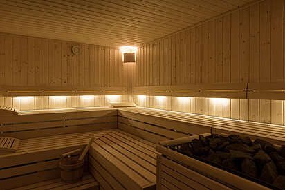 Sauna im Fitness Wellness Center Meiringen