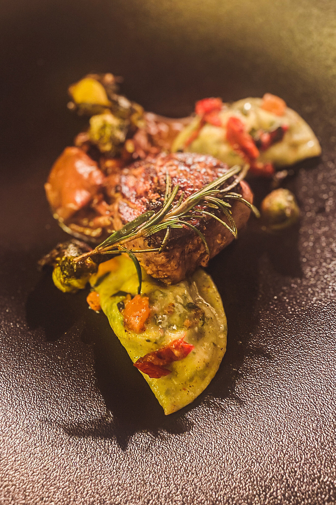 Gericht im Restaurant im Hotel Victoria Meiringen