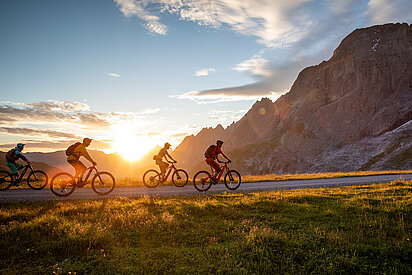 Biker am Hasliberg in den Sommerferien