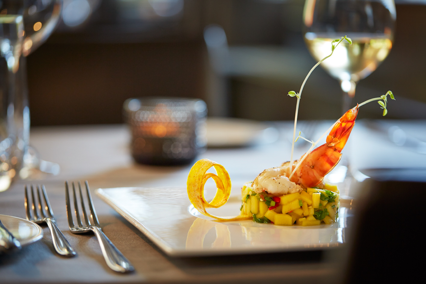 Gericht im Restaurant im Hotel Victoria Meiringen