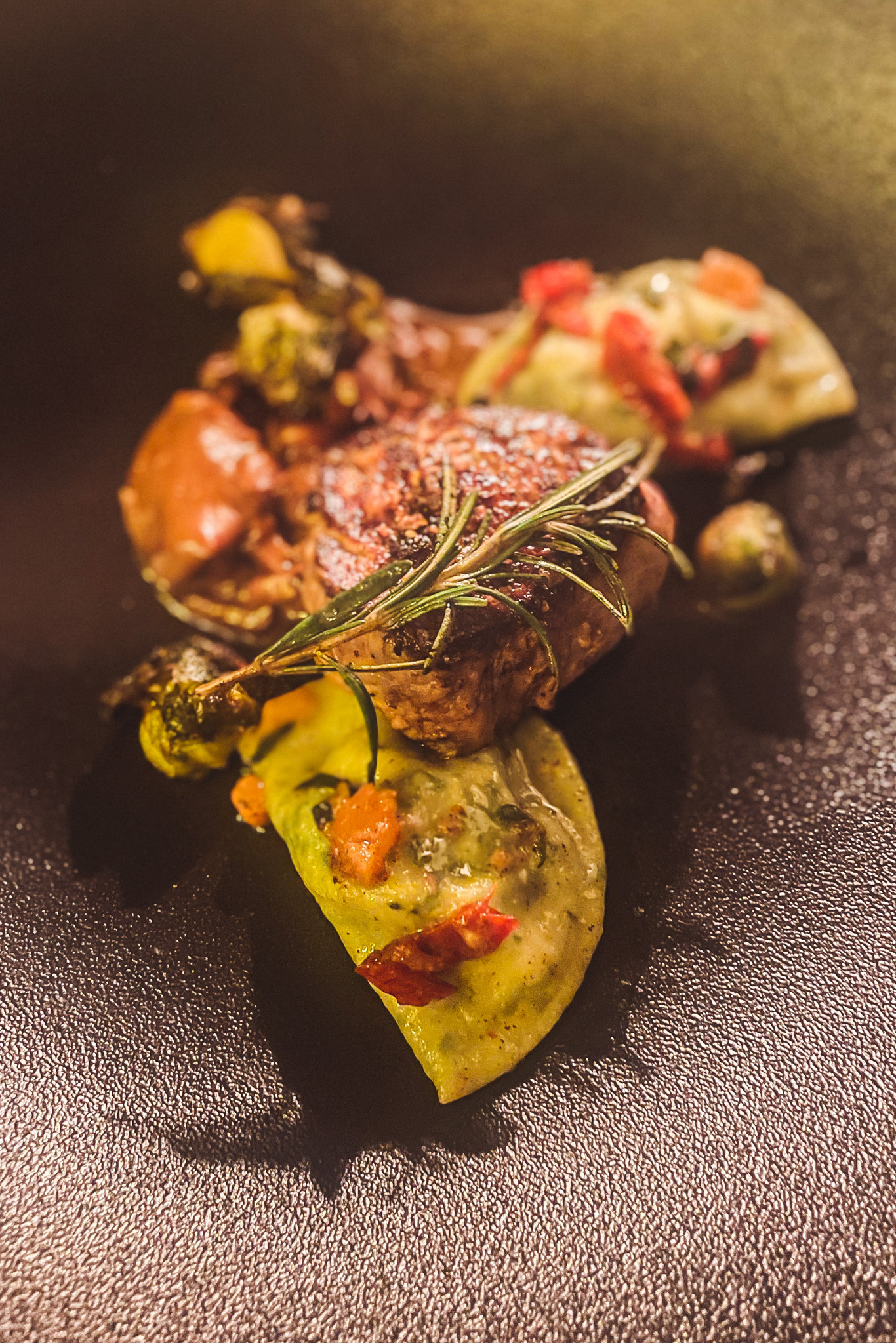 Gericht im Restaurant im Hotel Victoria Meiringen